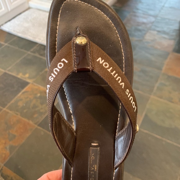 Louis Vuitton Brown Sandals size 36 - Picture 8 of 8